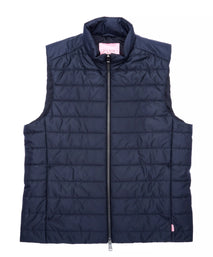 Navy Blue Padded Gilet